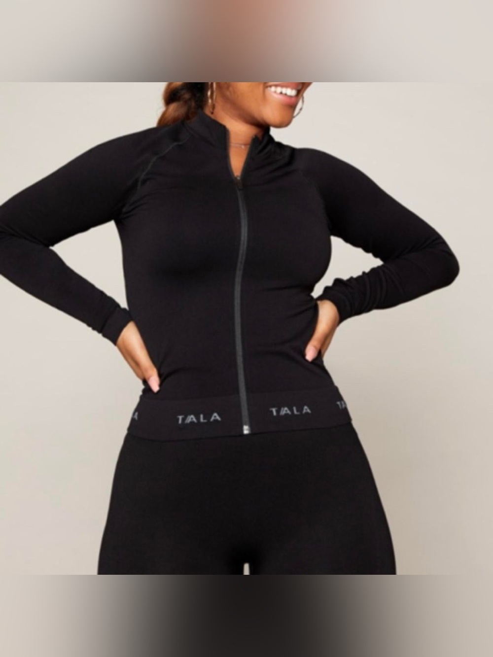 Tala Eden Long Sleeve Zip Top/Jacket